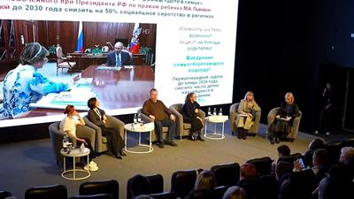 {Поговорили о молодежи}