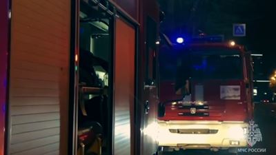 {Пожар из-за сигареты}