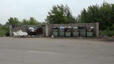 {Установят контейнерные площадки }