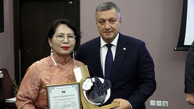 {Прием консульства Монголии}