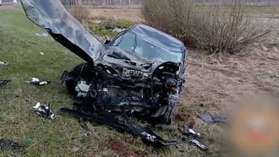 {Авария с травмами у шести человек}