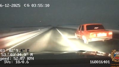 {Остановили пьяного водителя}