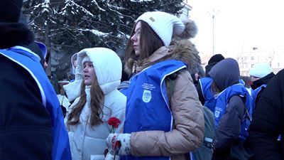 {Митинг в День снятия блокады Ленинграда}