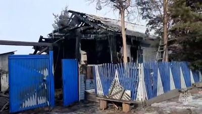 {Пожар из-за утечки газа}