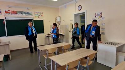 {Завершили ремонт школы}