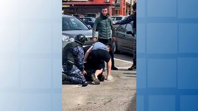 {Задержали дебошира}