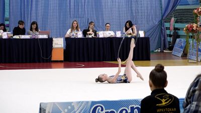 {Соревнования по художественной гимнастике}