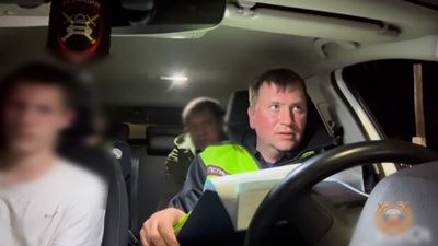 {Остановили пьяного подростка}