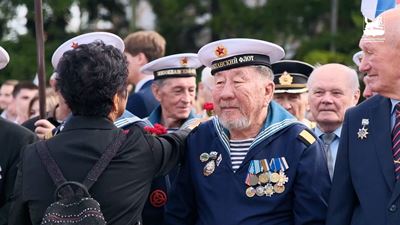 {Митинг у вечного огня}