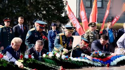 {Отметили 9 Мая}