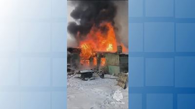{Устранили пожар}