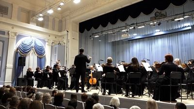 {Открытие концертного зала Филармонии}