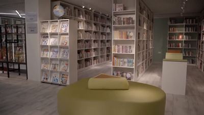 {Отремонтировали библиотеку и центр творчества }