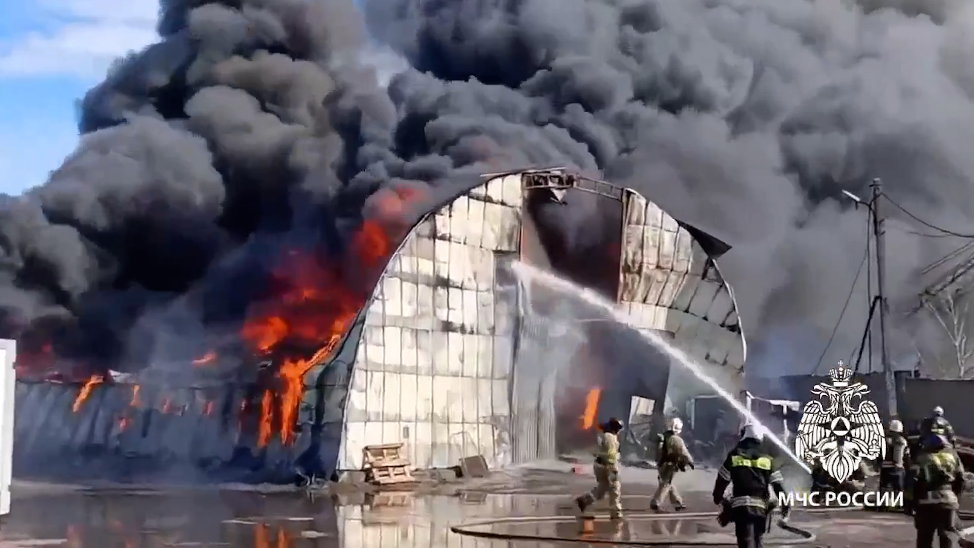 {Ликвидировали пожар}