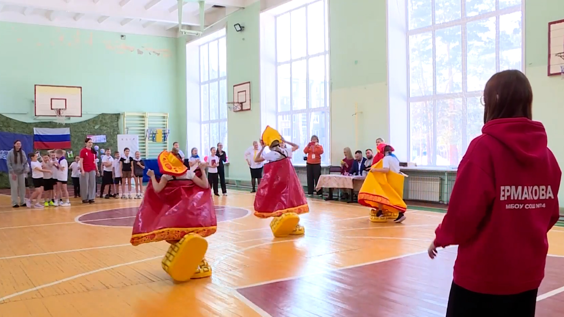 {Необычные веселые старты }