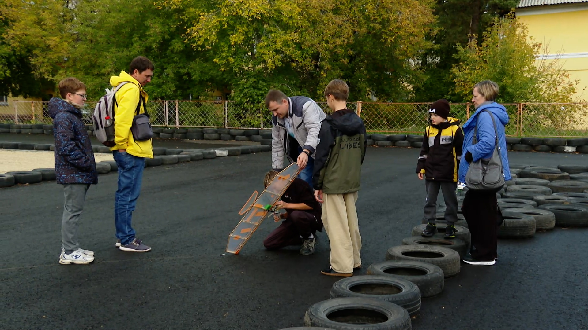 {Показали работу разных секций}