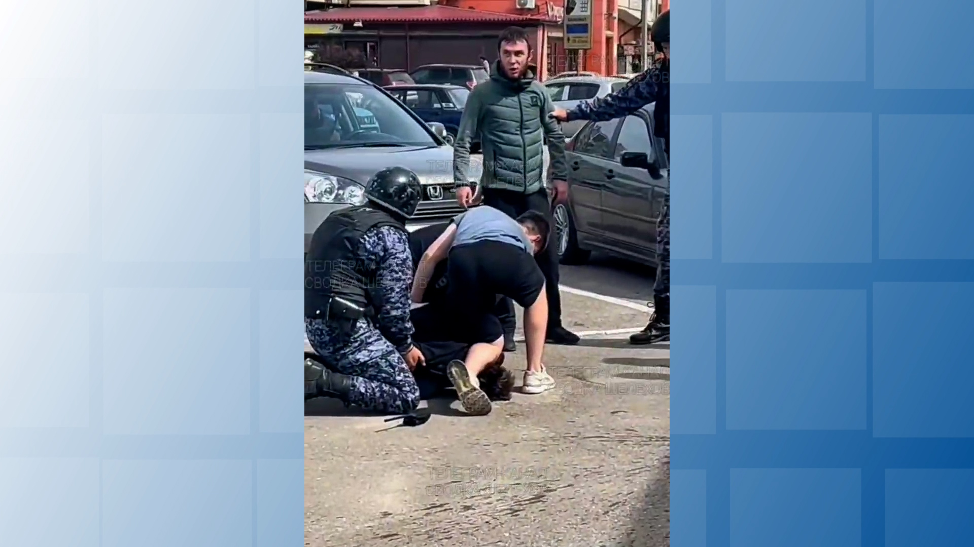 {Задержали дебошира}