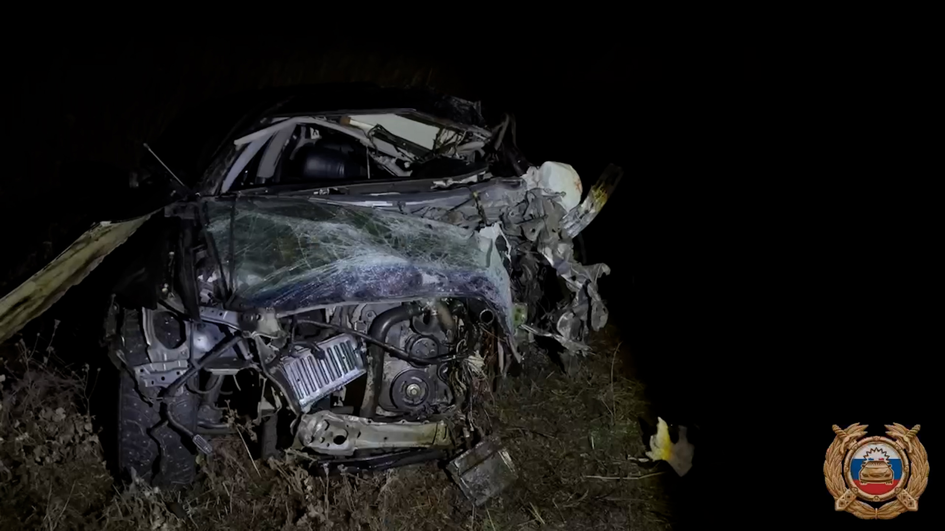 {Столкнулся с грузовиком}