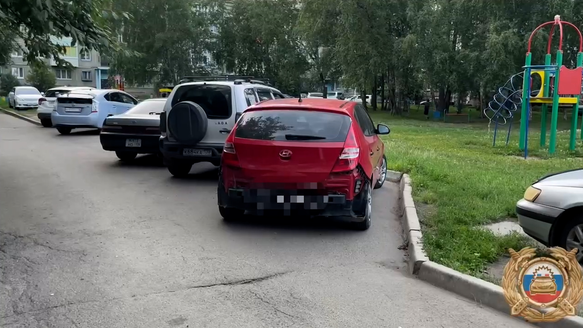 {Пострадал маленький ребенок  }