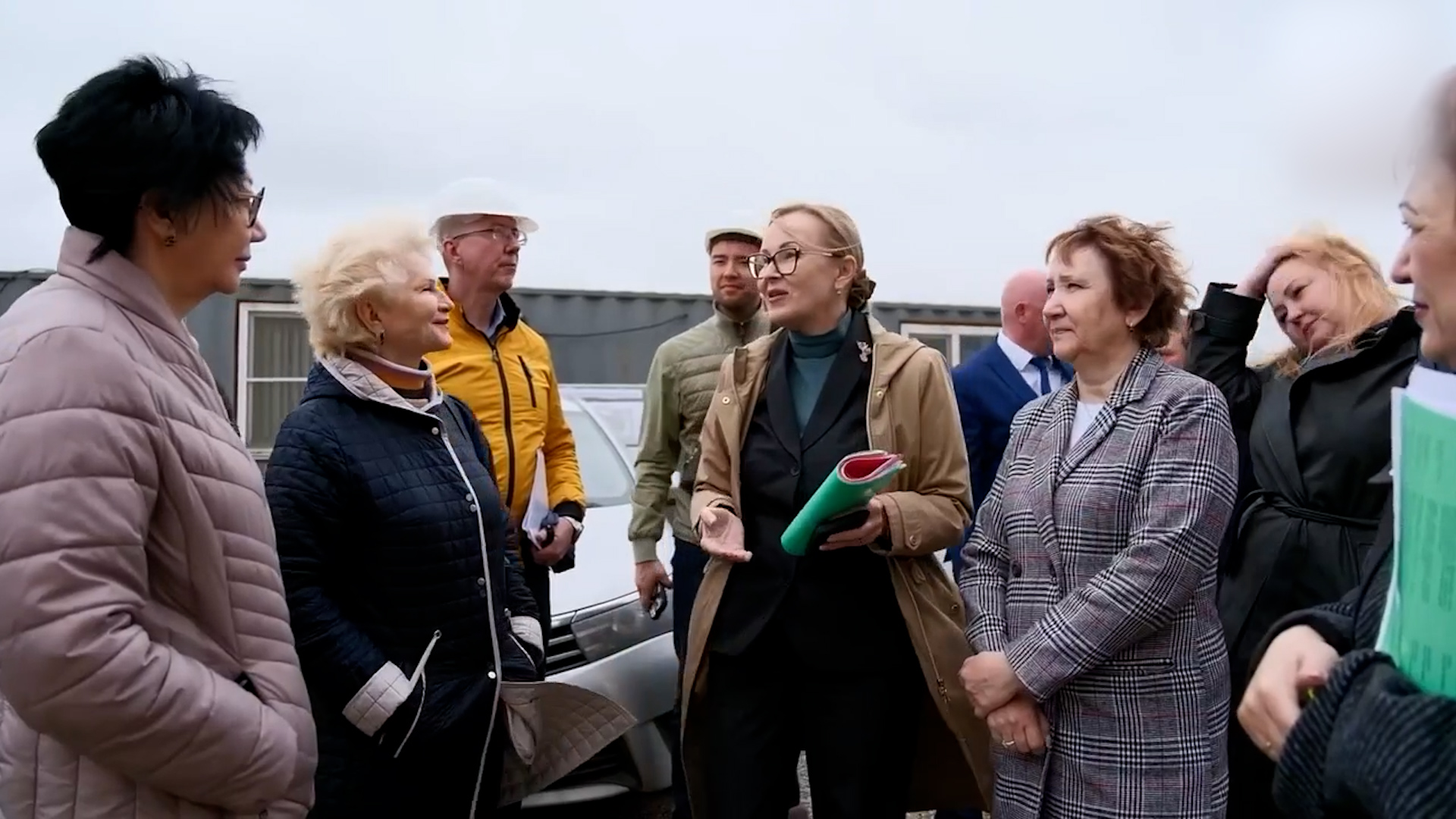 {Оценили работы на объектах}
