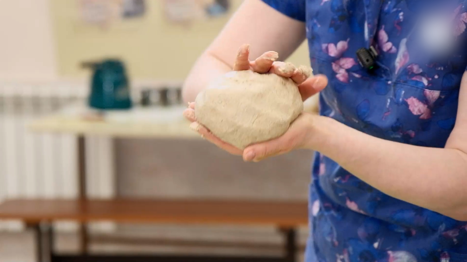 {Готовили блокадный хлеб }