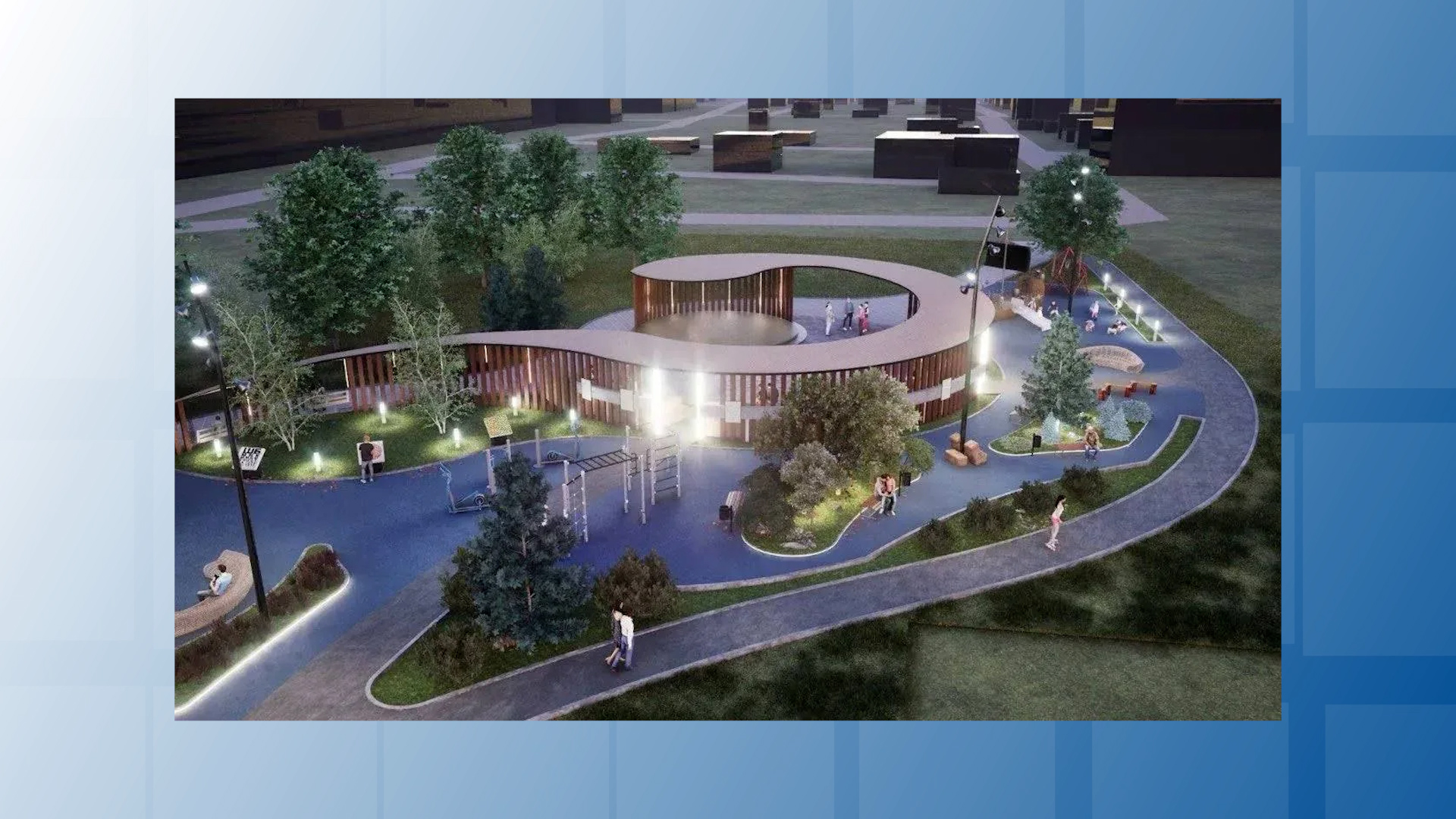 {Проект нового сквера }