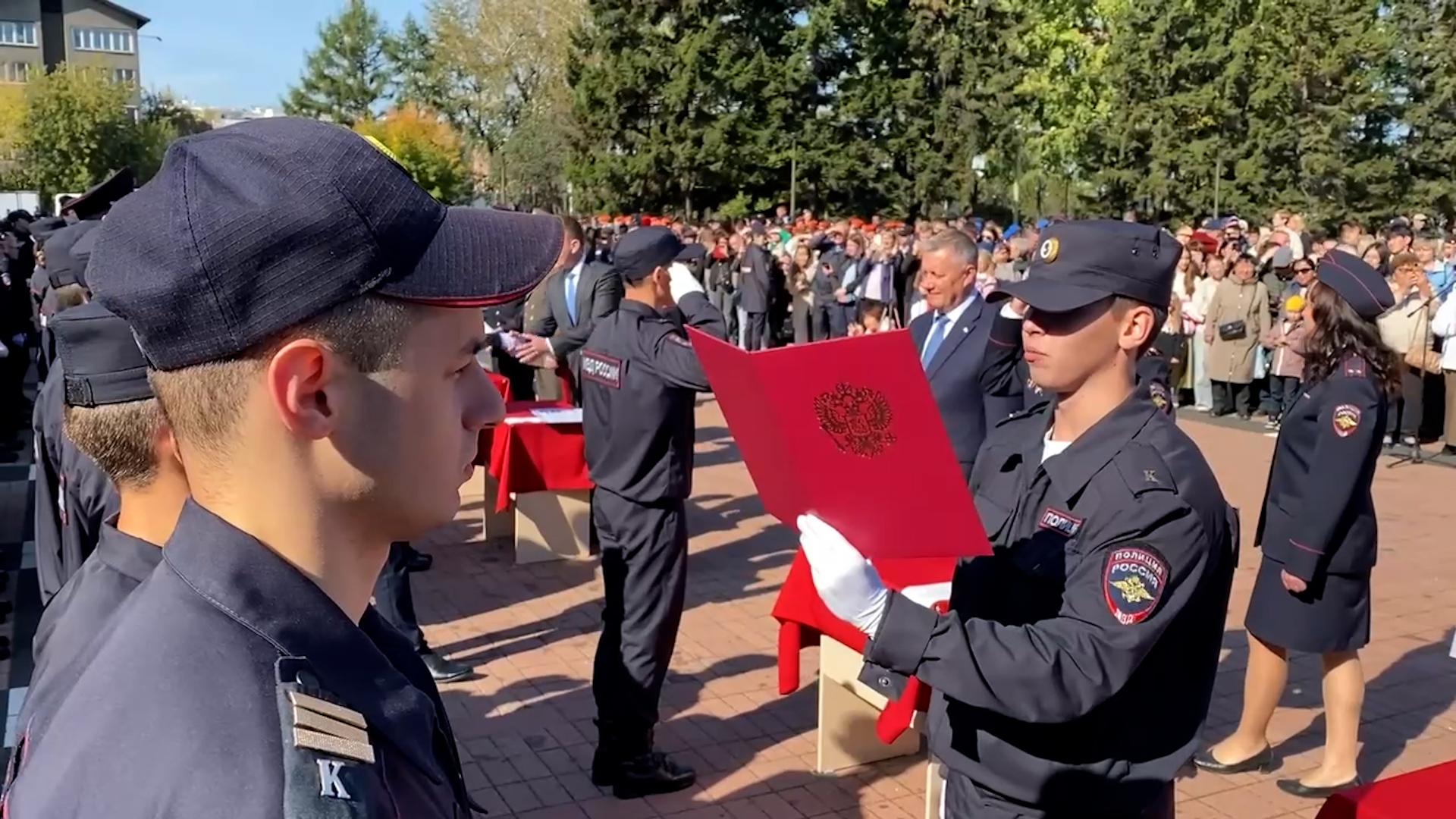 {Клятва курсантов}